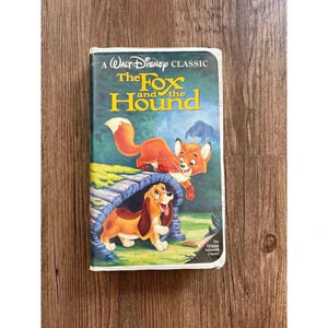 Disney The Fox and The Hound Black Diamond VHS